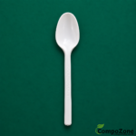 Compostable Mini Spoon – 110mm White