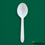 Compostable Serving Spoon – 150mm White